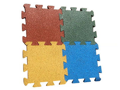 Резиновая плитка TORUDA 500х500 мм (Пазл)