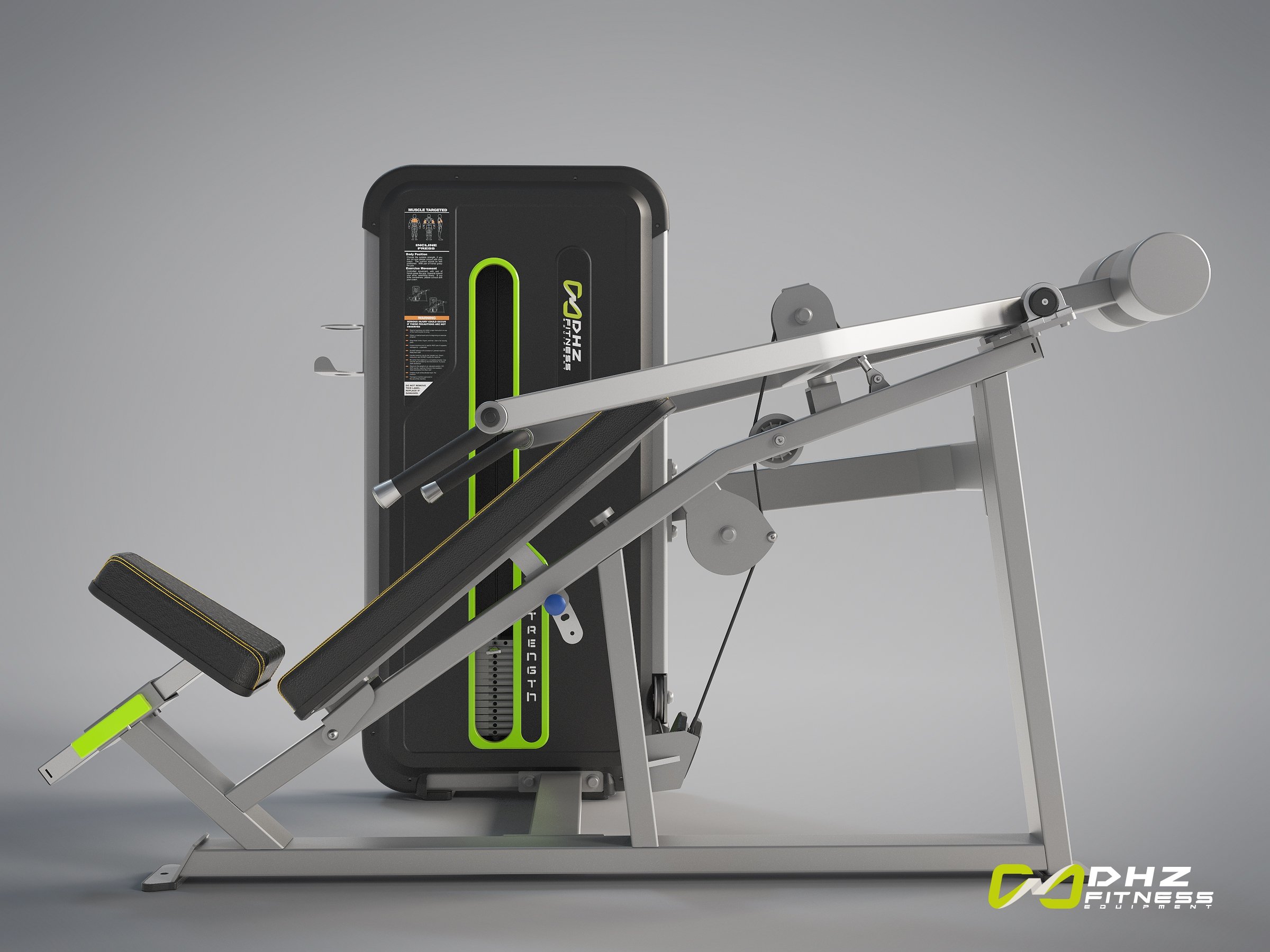Наклонный грудной жим A3013 - вид 4