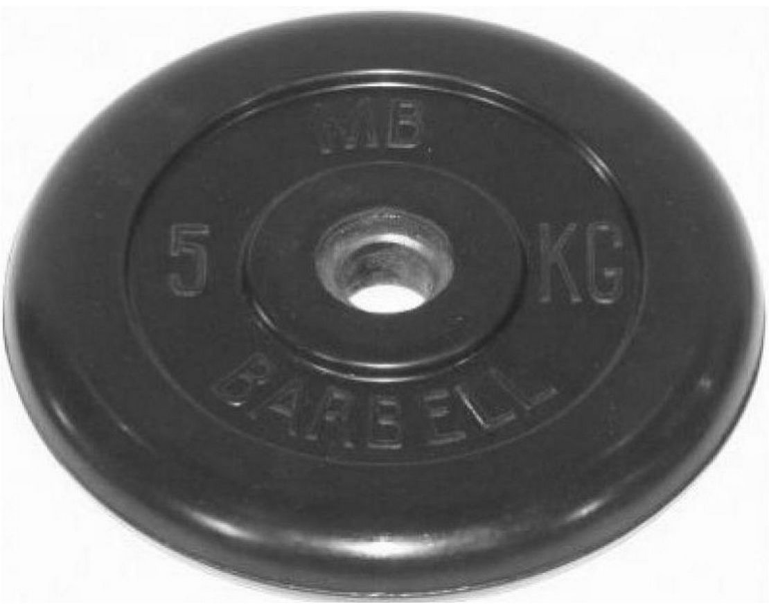 Диск обрезиненный 31 мм 5 кг - 25 кг - вид 2